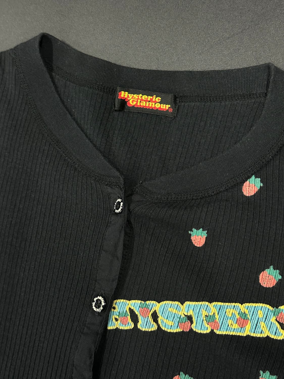 히스테릭 글래머 긴팔 딸기 슬리브 상품이미지5