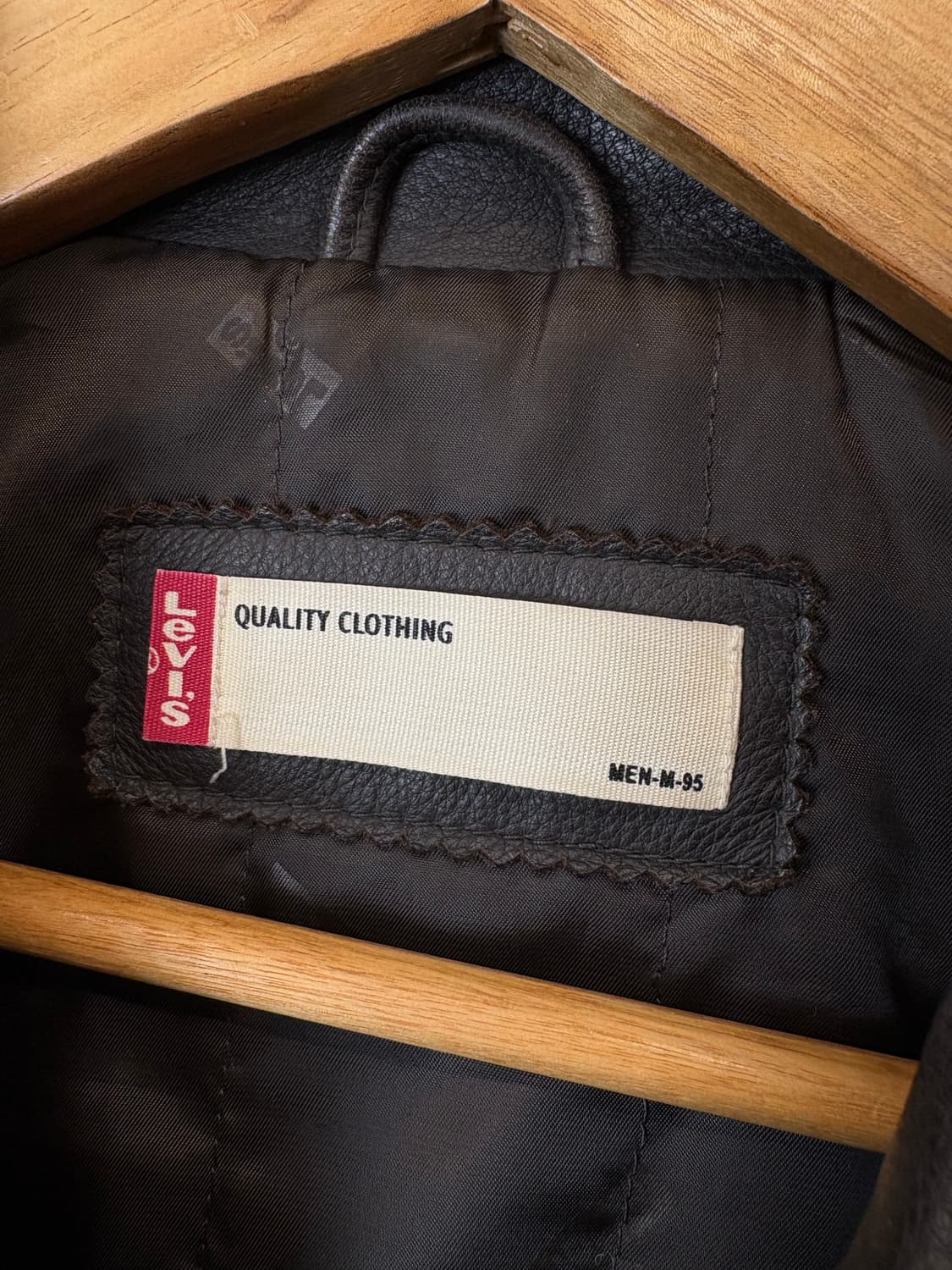 리바이스 소가죽 빈티지 레더 자켓 브라운 상품이미지6