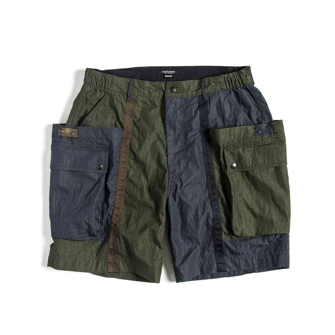 이스트로그 wagon short navy&olive 반바지 상품이미지1