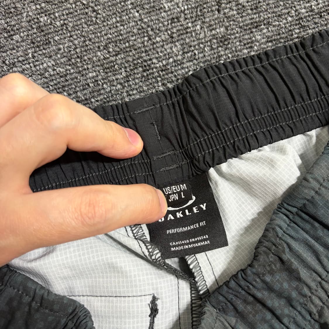 오클리 카모 패턴 카고 쇼츠 상품이미지3