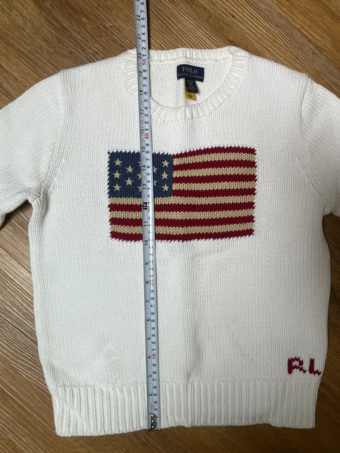 폴로 성조기 니트 걸즈 XL 성인 44-55초반 상품이미지5