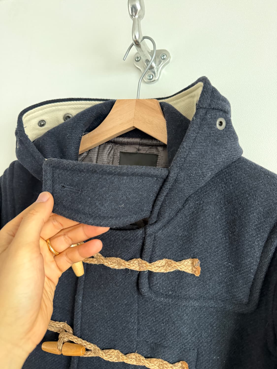 ANDEW 울 더플 코트(네이비) 상품이미지4