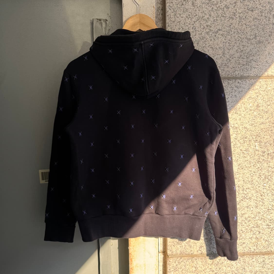 행텐 다이아 로고 패턴 후드집업 상품이미지2