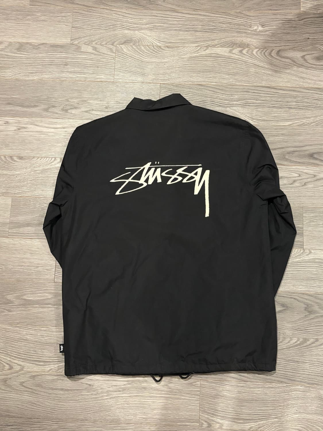 스투시 스무스 스탁 코치 자켓 블랙 (바람막이) 상품이미지1