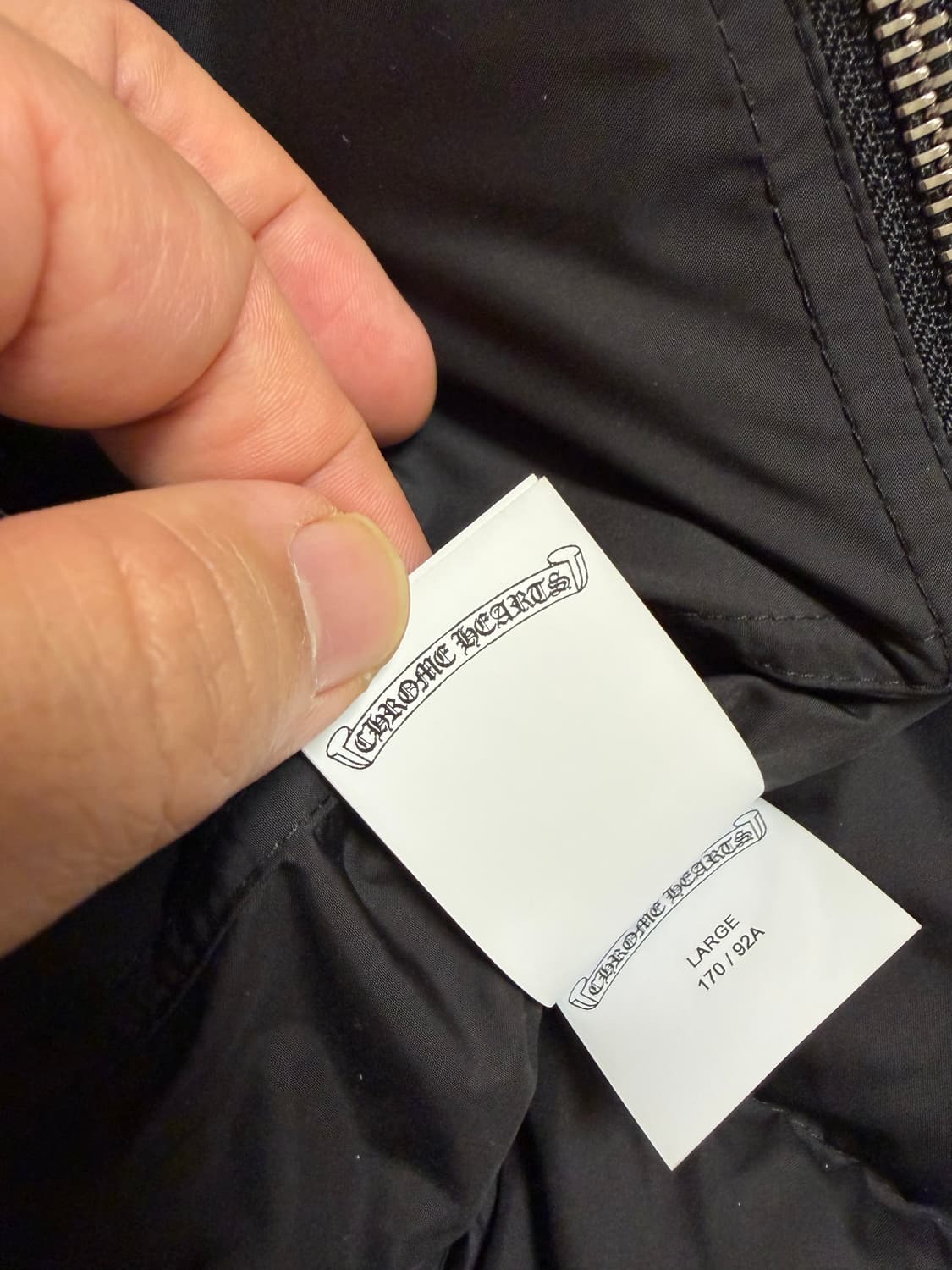 [L]크롬하츠 스티프v2 패딩 블랙( 여성용) 상품이미지6