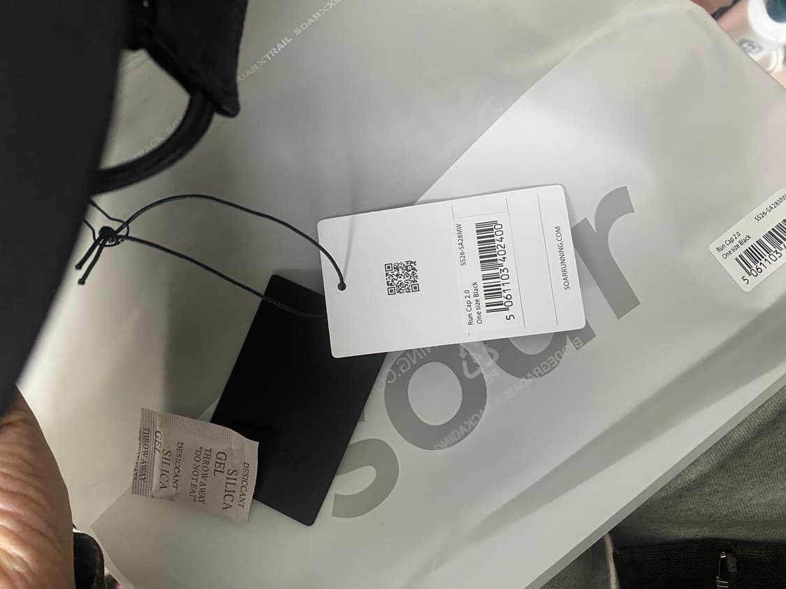 소어러닝 SOAR 런캡 2.0 블랙 상품이미지4