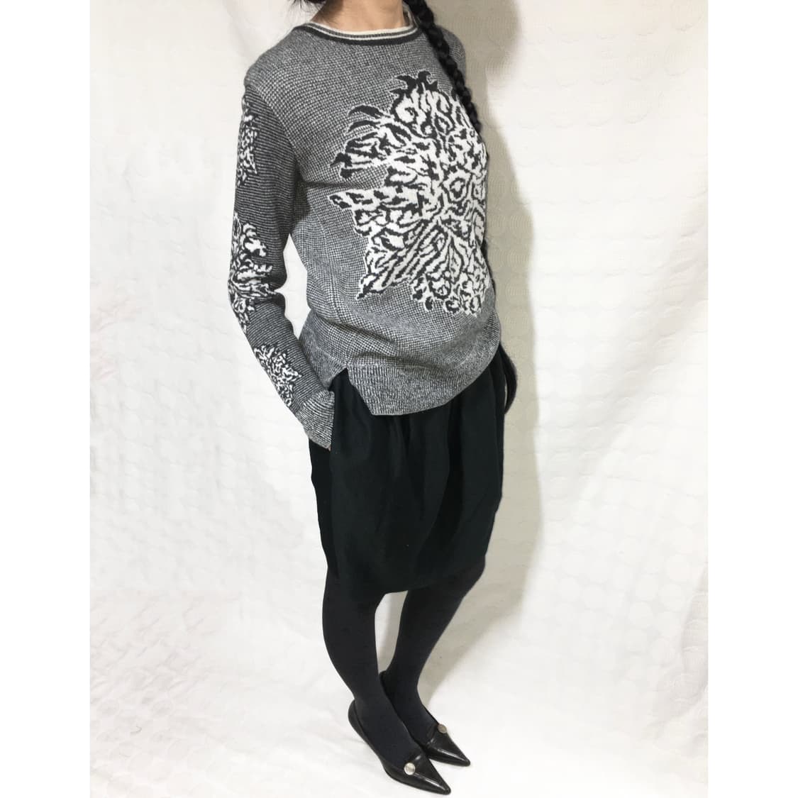 비비안 웨스트우드 그레이 니트 탑 상품이미지3