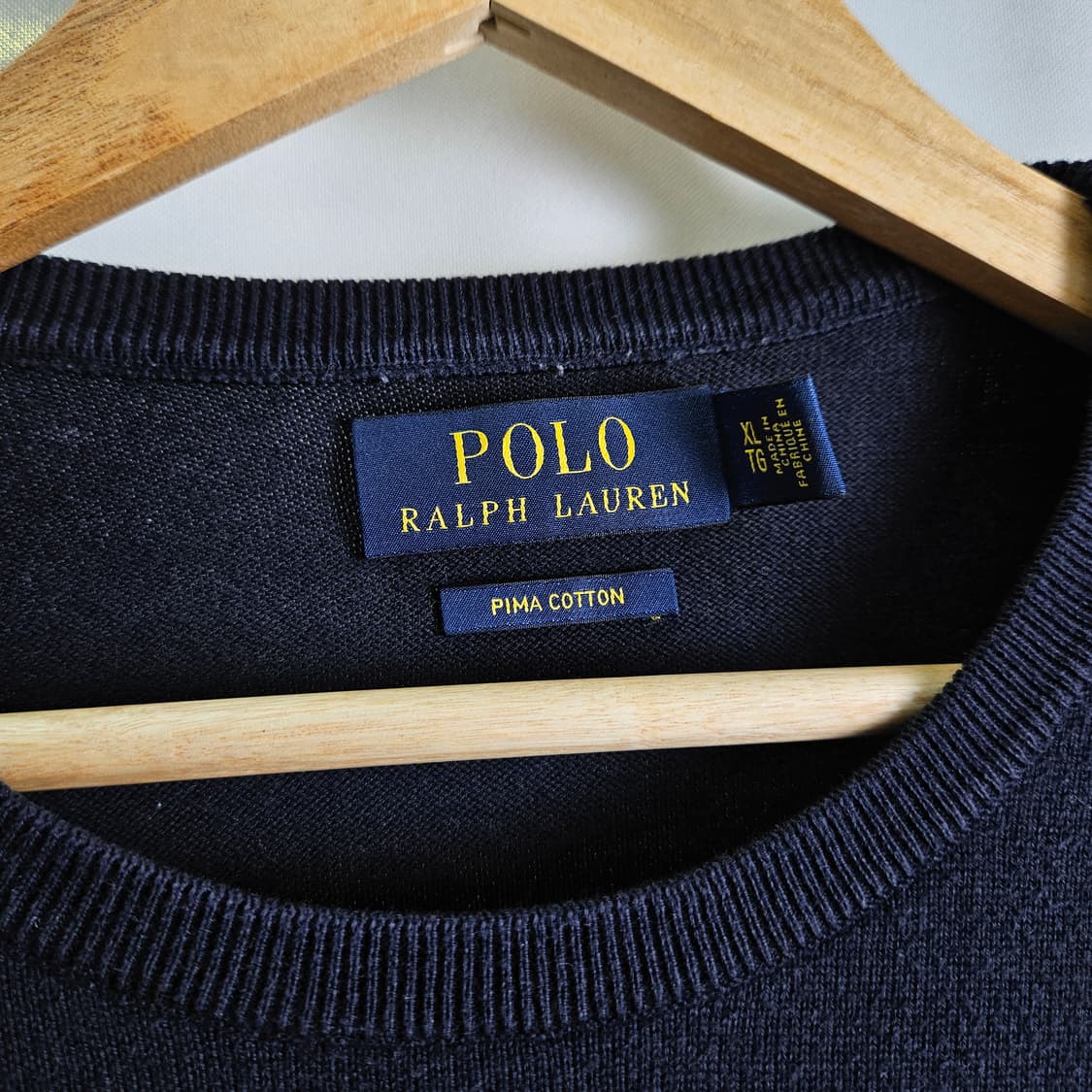 폴로 스트라이프 라운드 니트 상품이미지5