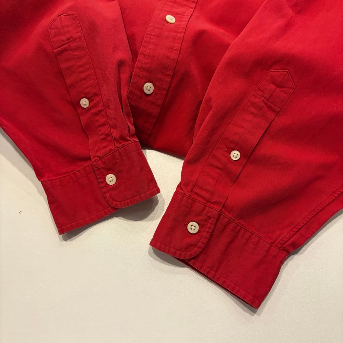 [2XL] 폴로 랄프로렌 클래식핏 셔츠 레드 E304 상품이미지5