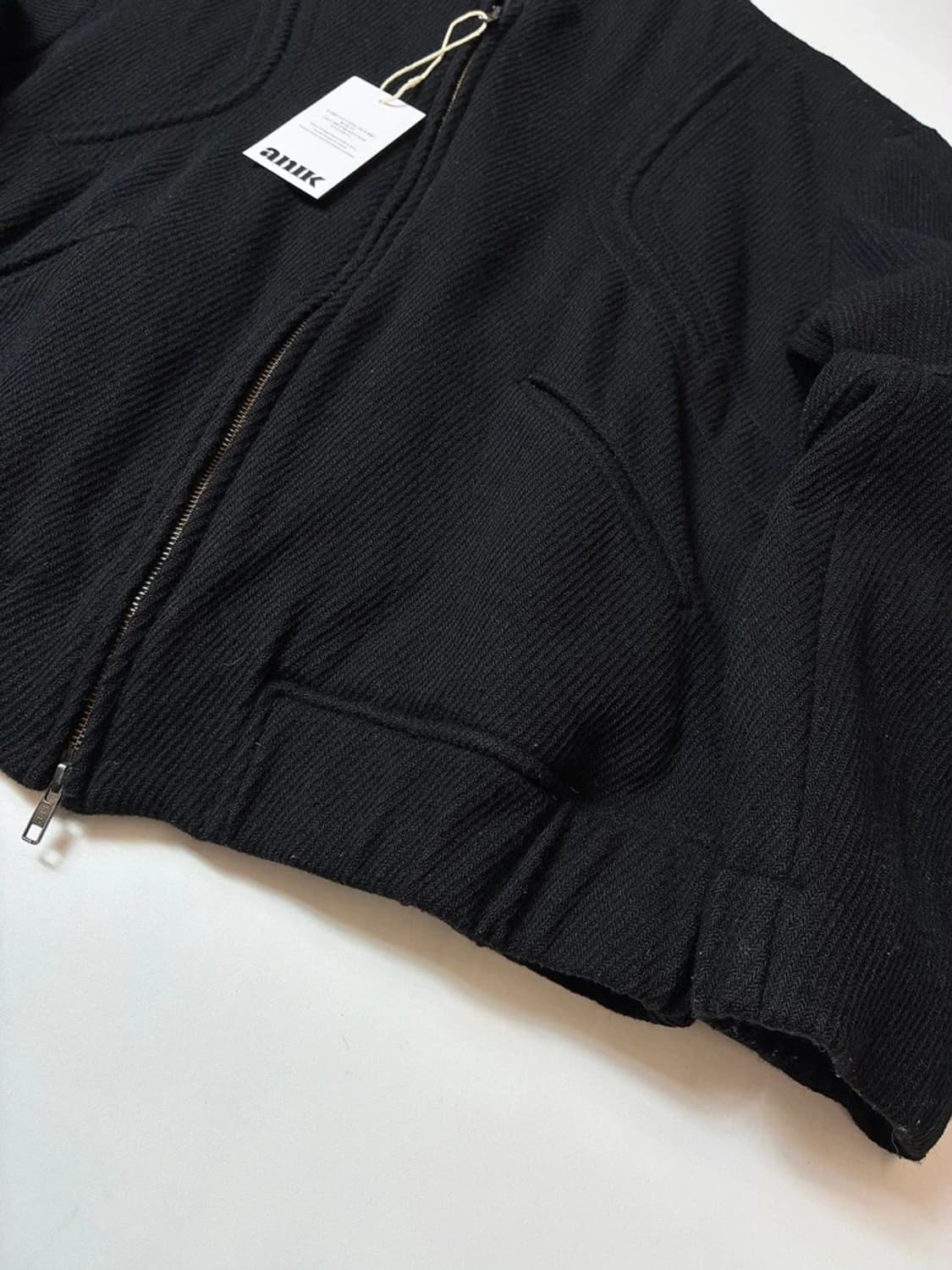 쿠어 COOR 22FW 트윌 울 숄 카라 바시티 자켓 PN8310 상품이미지3