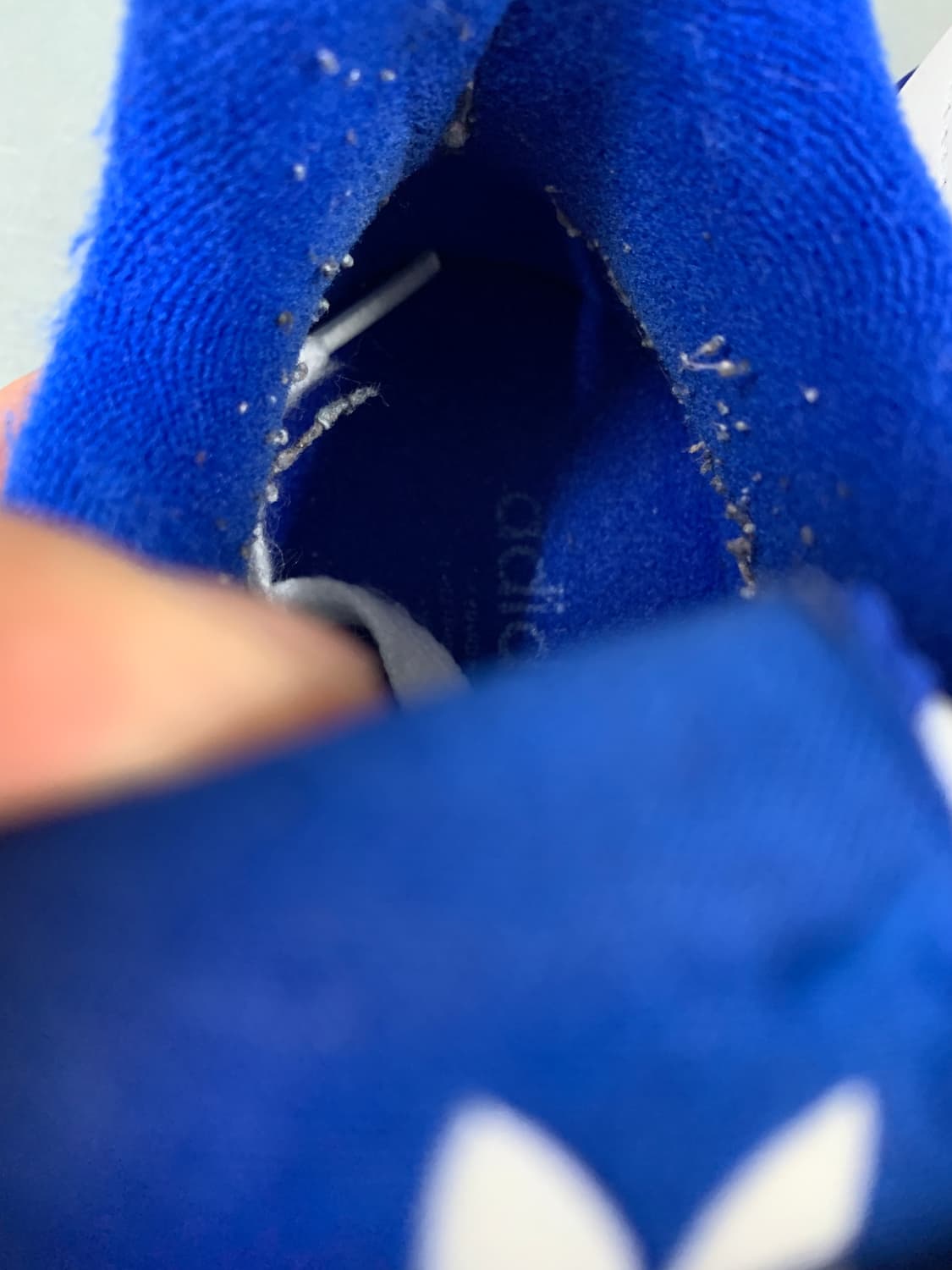 아디다스 포럼 로우 화이트 로얄 블루 240 상품이미지6