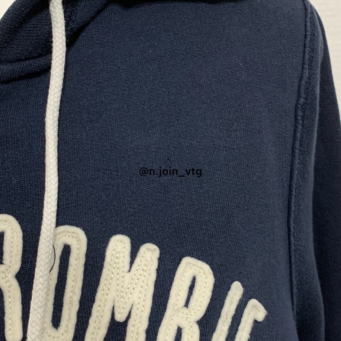 아베크롬비 네이비 후드집업 상품이미지4