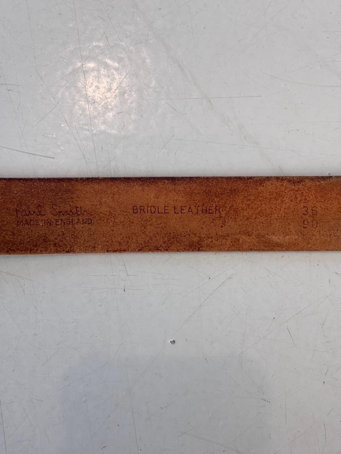 Vintage Paul Smith Leather Belt 상품이미지8