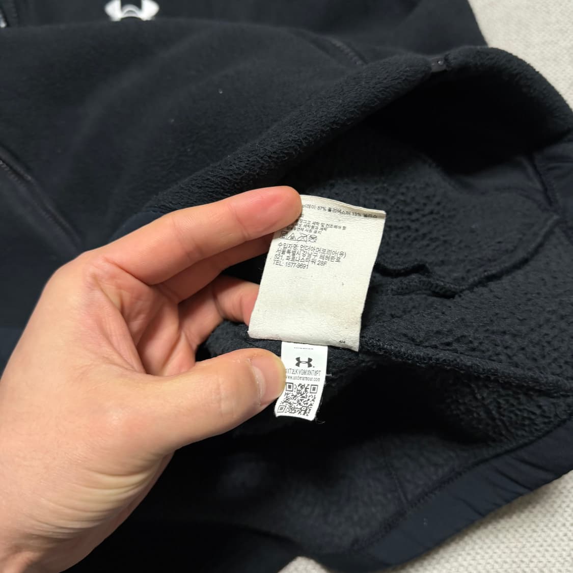 언더아머 기모 플리스 집업 자켓 상품이미지5