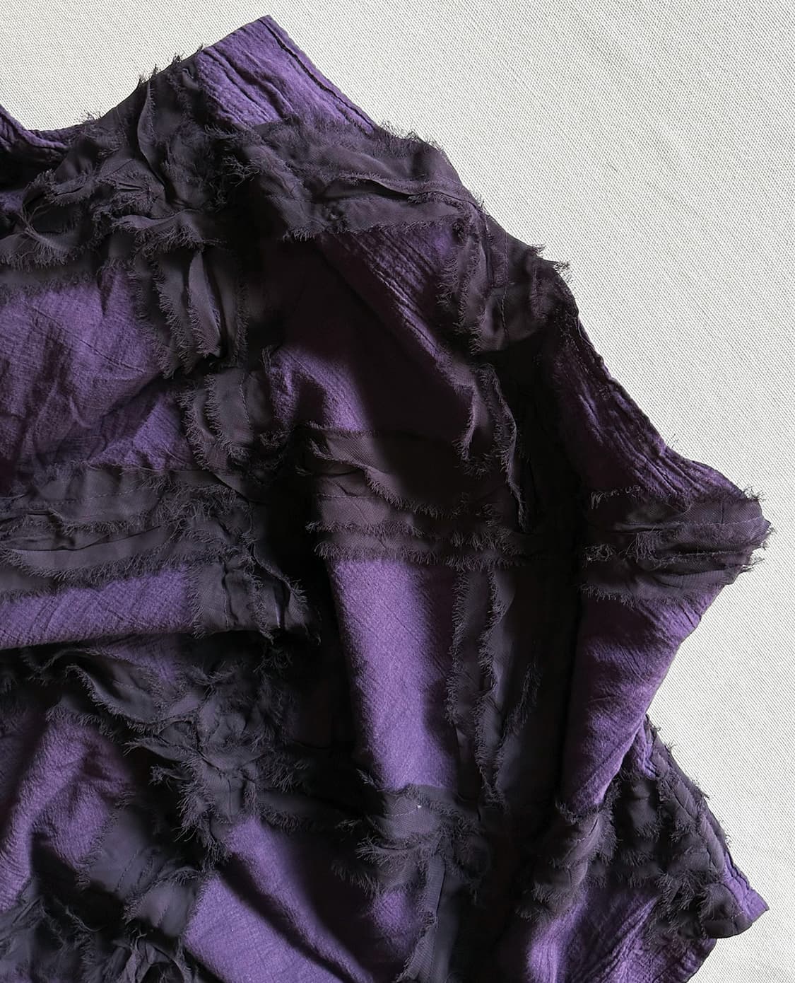 ISSEY MIYAKE ME purple fringe top 상품이미지8