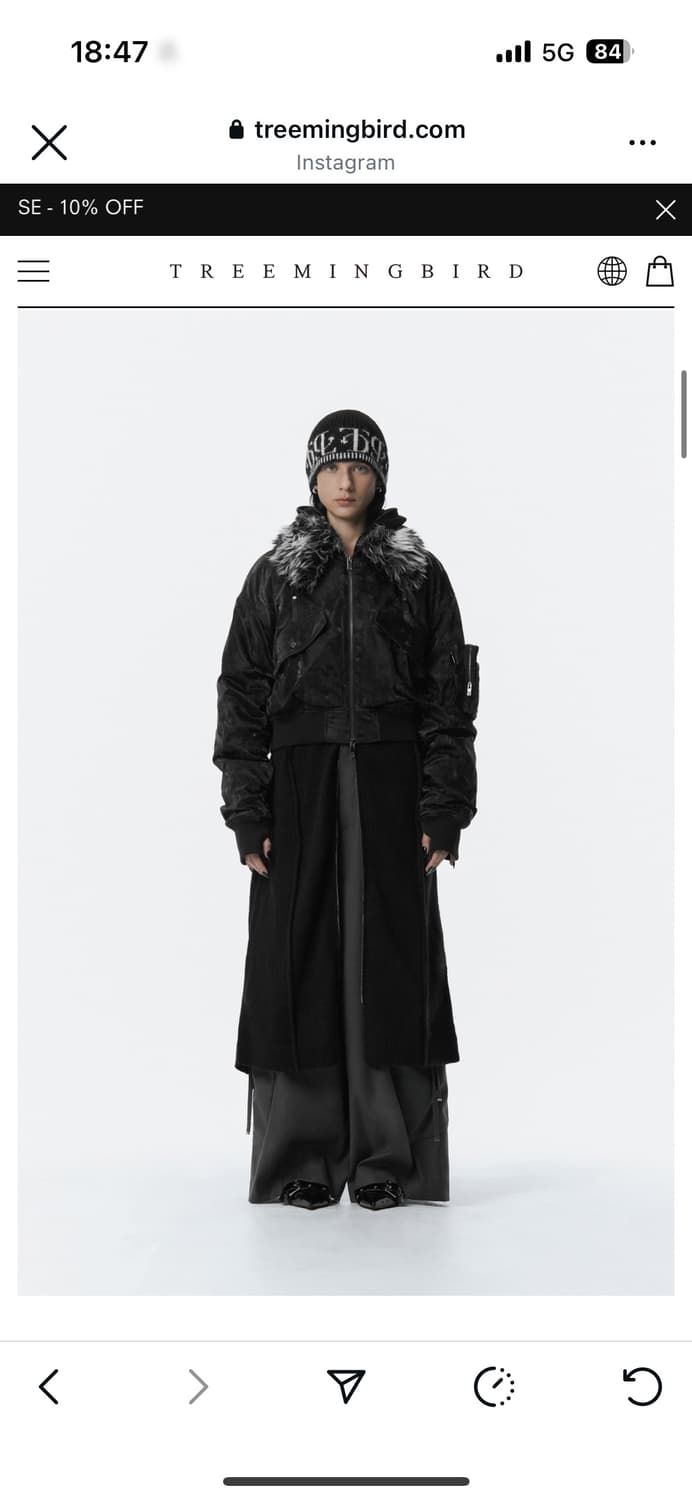 트리밍버드 Fur Collar MA-1 Jumper 상품이미지2