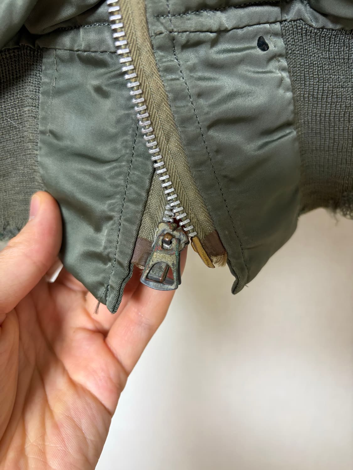 70s 알파 usaf L-2B 항공점퍼  XL 상품이미지7