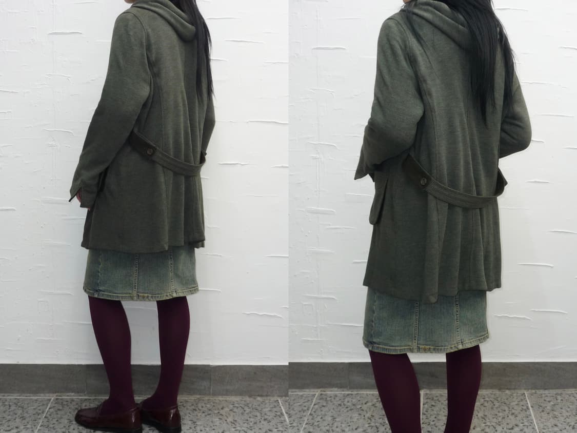 Toggle button lobe cardigan 상품이미지3