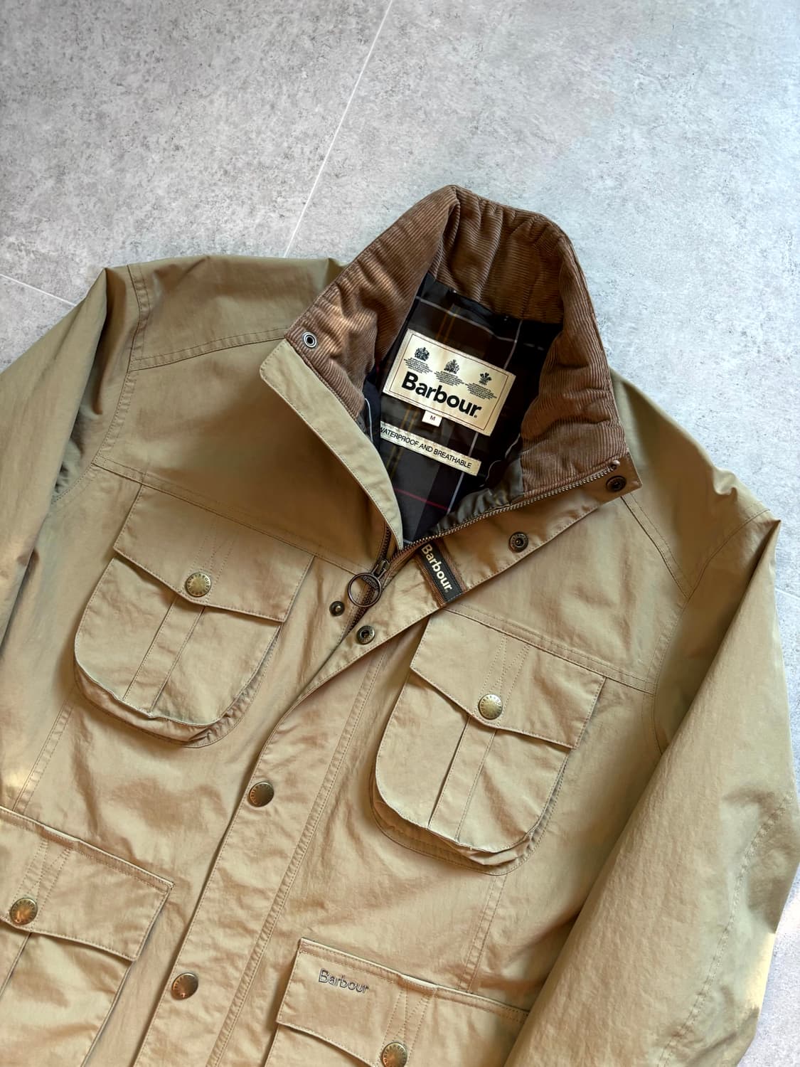 바버 Petrel 필드 자켓 M 상품이미지2