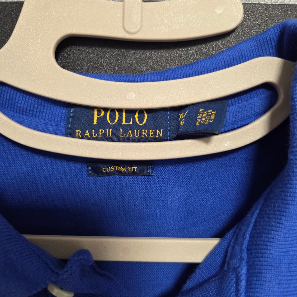 Polo 카라넥 반팔 티셔츠 L(100) 상품이미지4