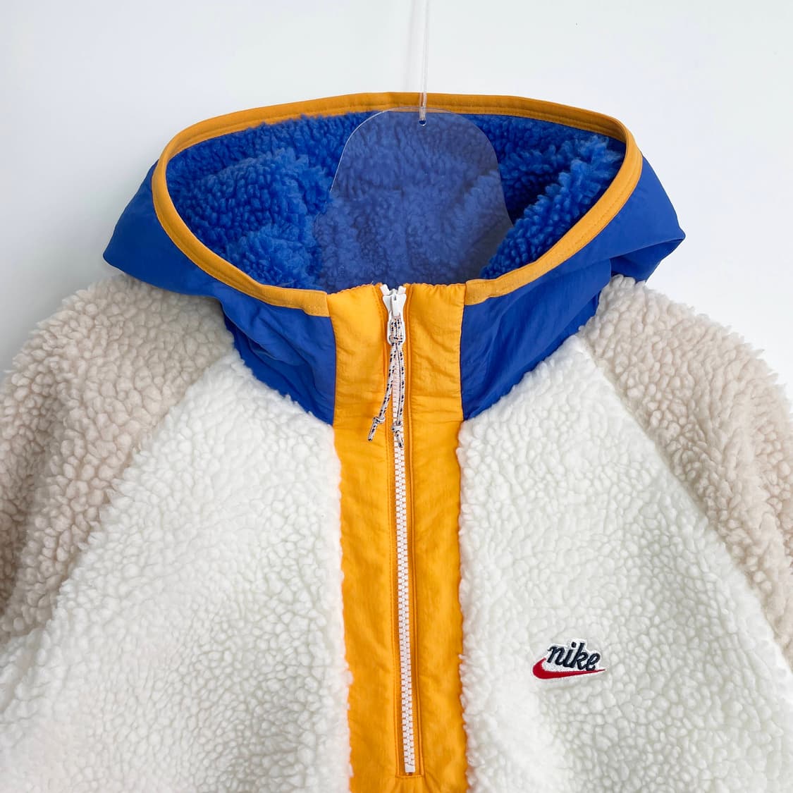 B1 나이키 헤리티지 쉐르파 후리스 하프 집업 후디 XL사이즈 상품이미지2