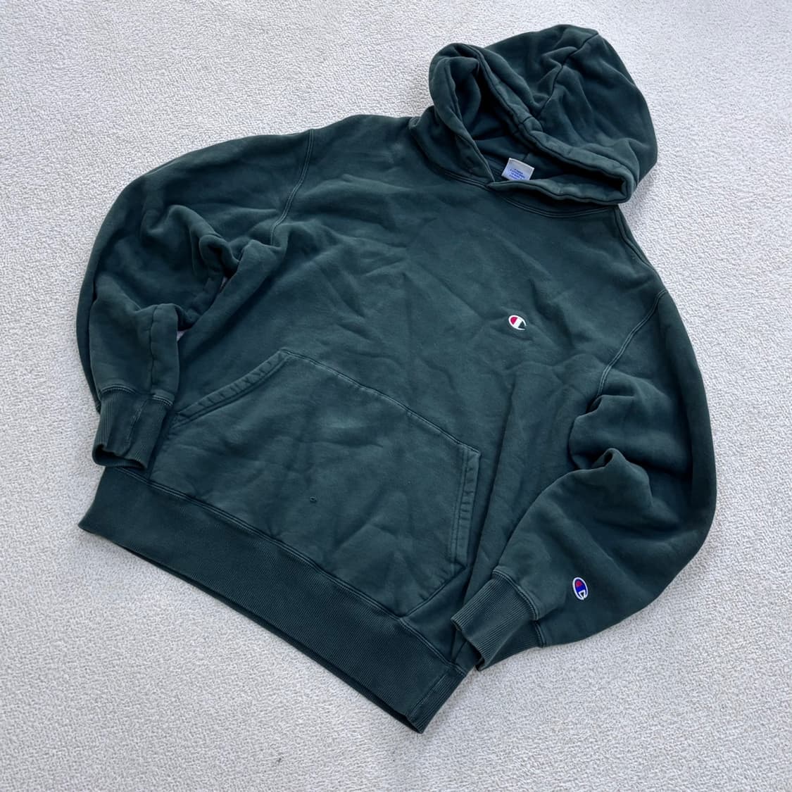 XL 챔피온 리버스 위브 후드 티셔츠 0408E1 상품이미지1