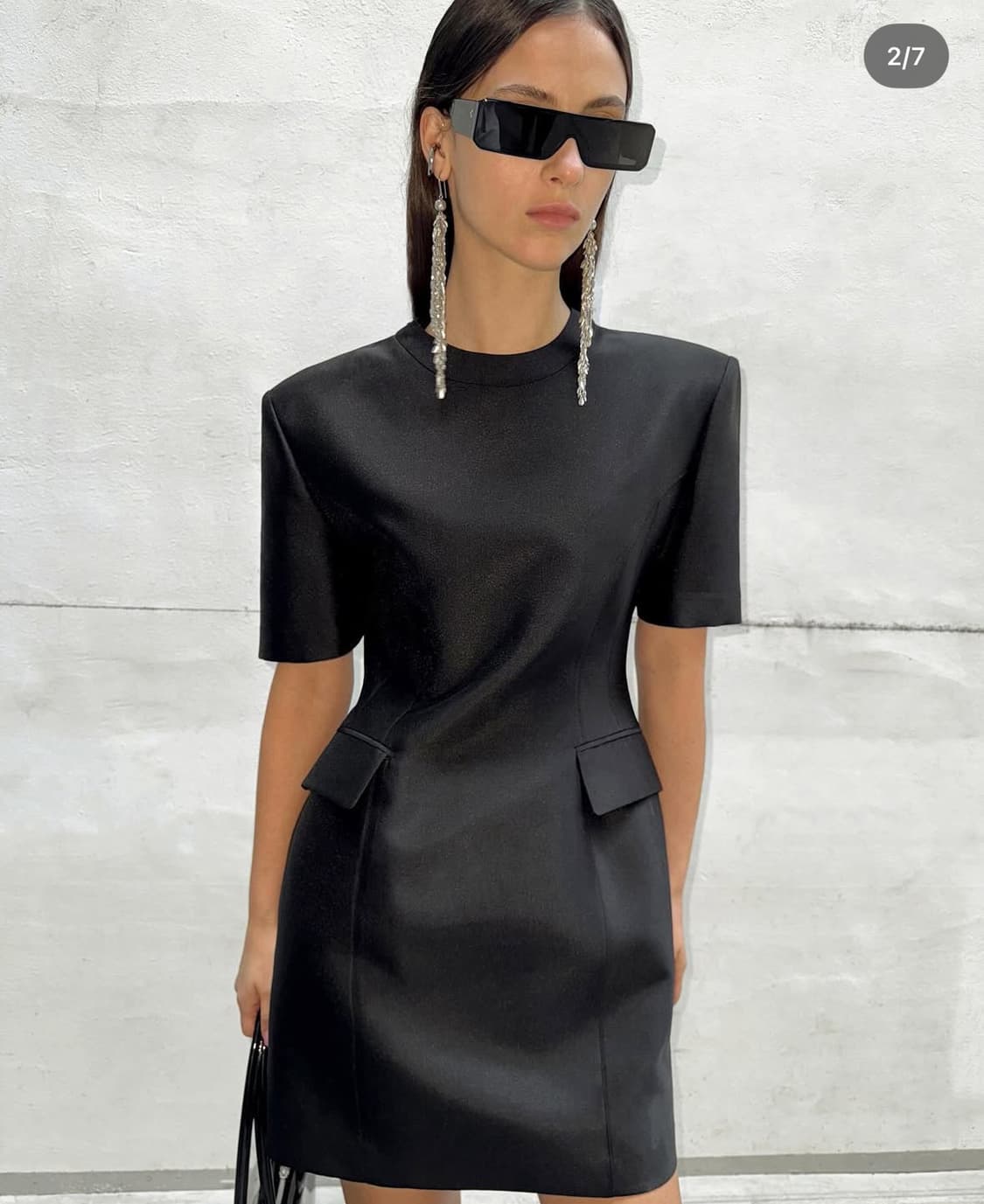 드래곤블루스 볼륨 미니 원피스 S 상품이미지2