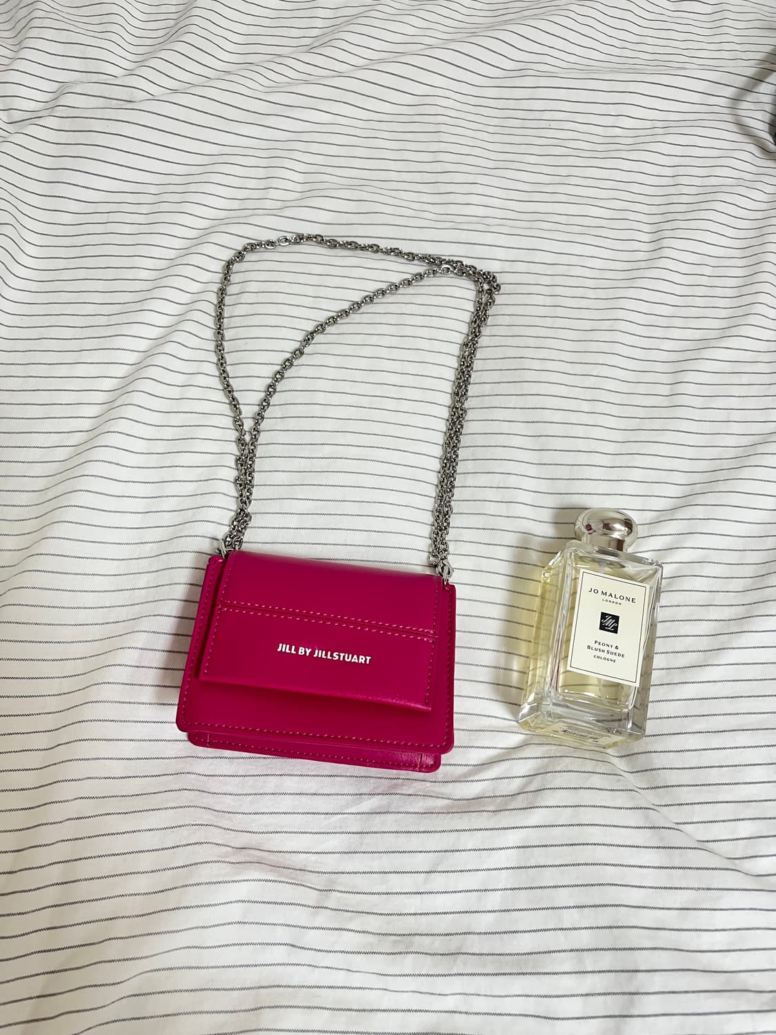 질바이질스튜어트 미니 체인크로스백-마젠타 상품이미지6