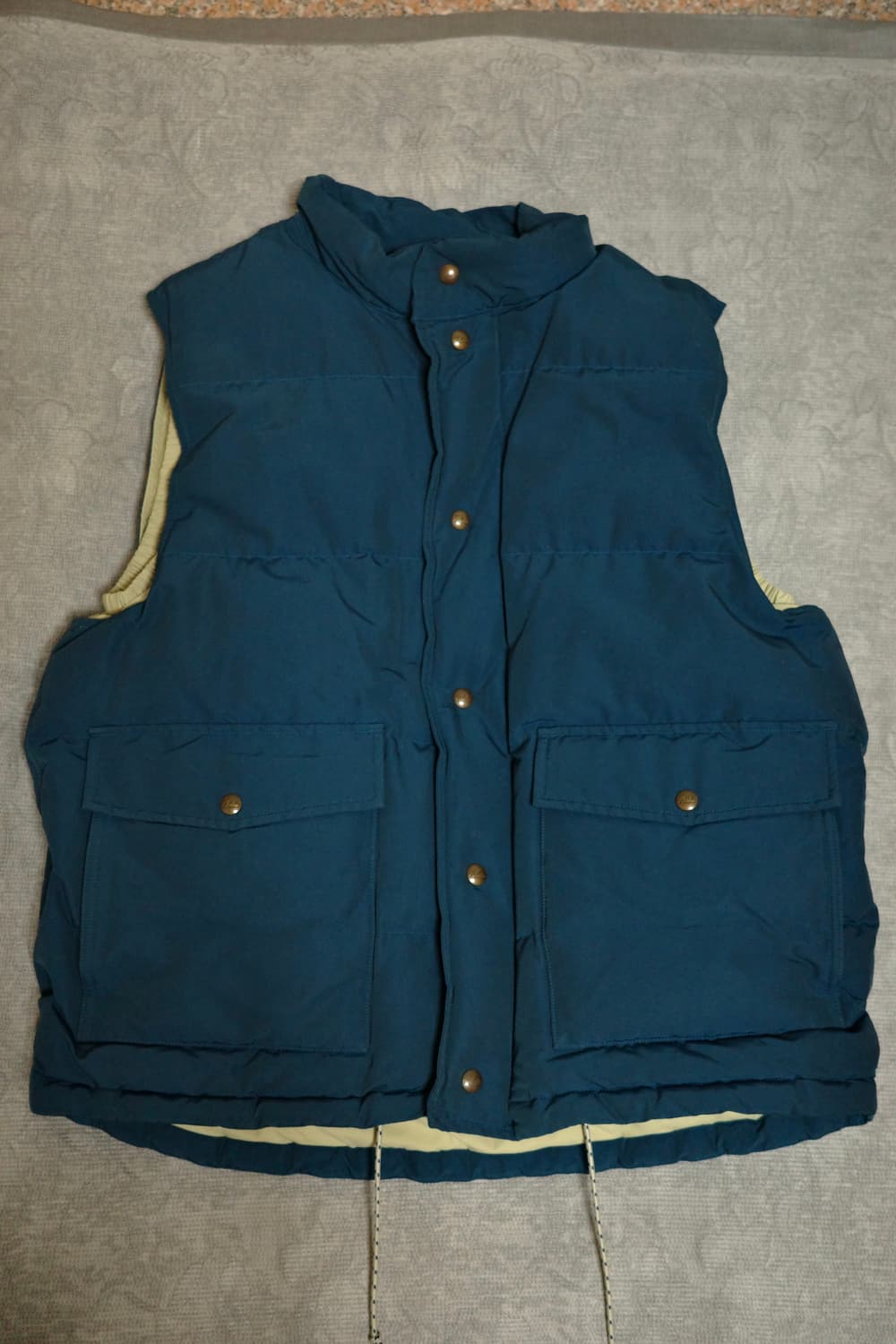 카키스 트레일 다운 베스트 블루 L (택 보유) 상품이미지2