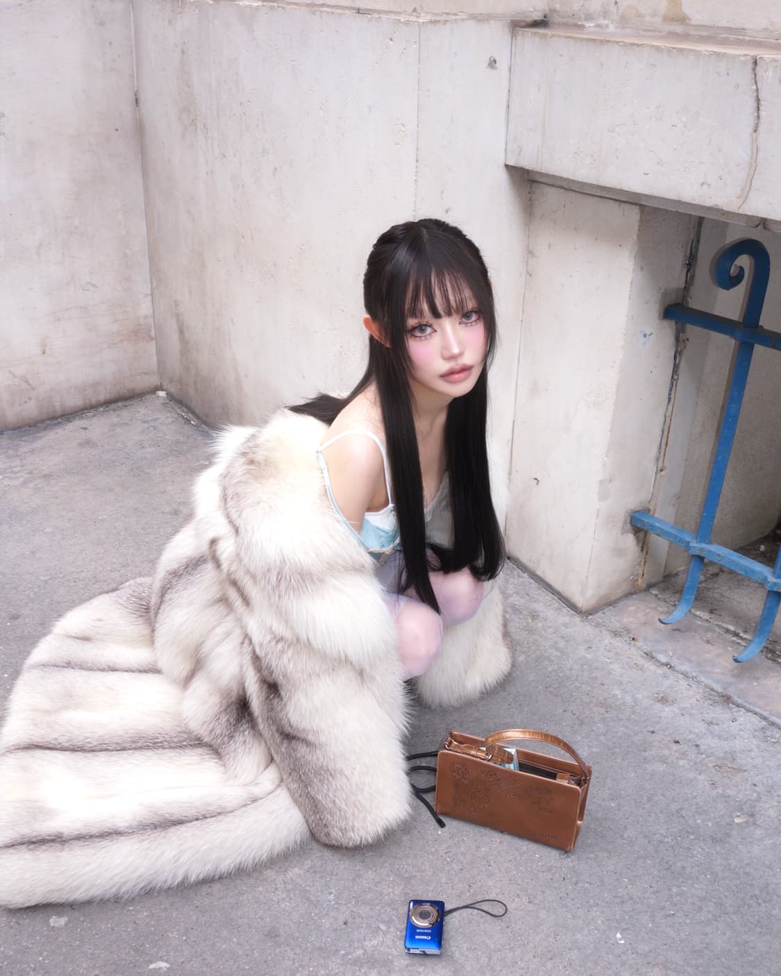사가폭스 Full-Length Fox fur Coat 폭스 퍼 코트 상품이미지9