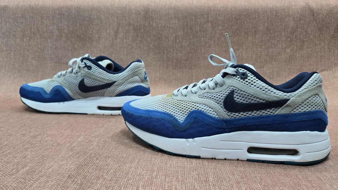 나이키 255mm- 에어맥스 1 브리드 퓨어 플래티넘/미드나잇 네이비   상품이미지4