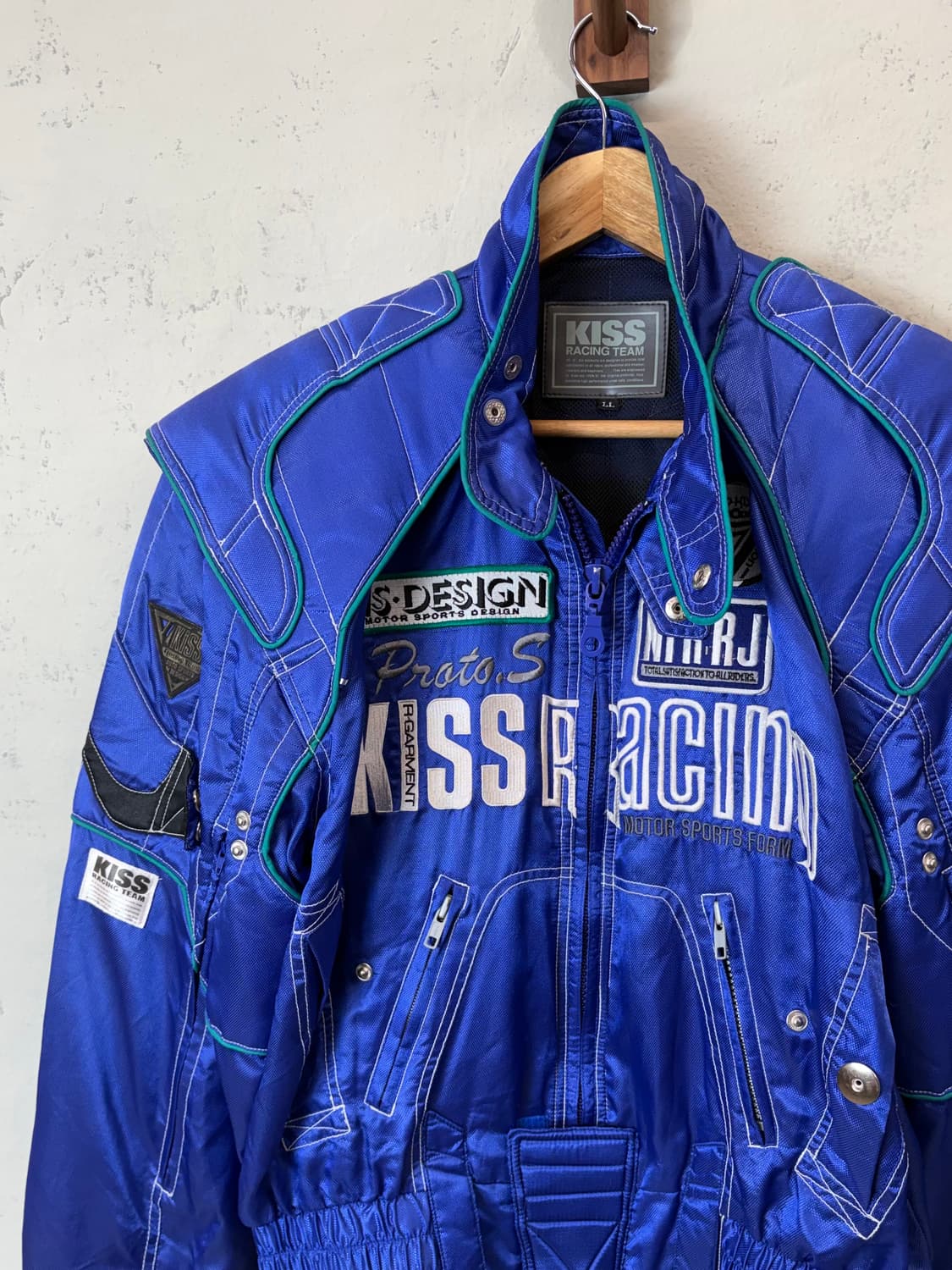 JPN 90s 빈티지 키스 레이싱 자켓 상품이미지6