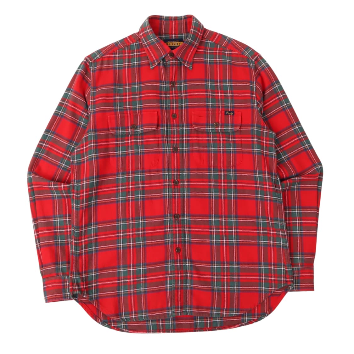 폴로 랄프로렌 럭비 pyrex 파이렉스 플란넬 체크 셔츠 상품이미지4