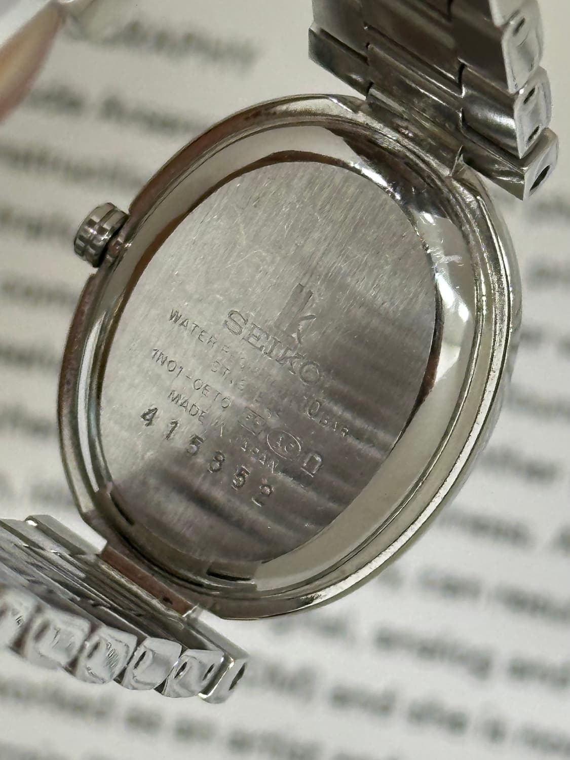 세이코 seiko 루키아 쿼츠 시계 상품이미지9