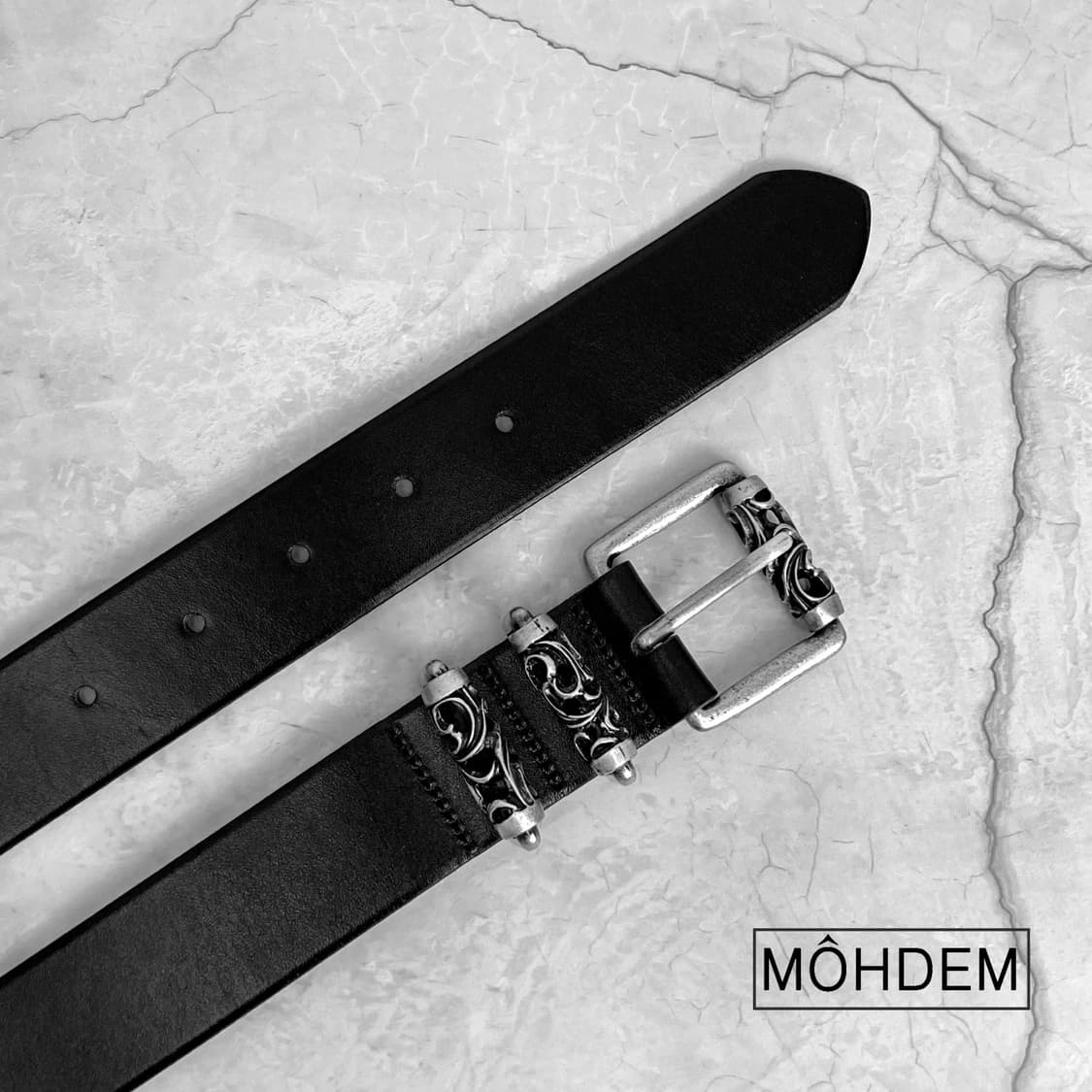 [리얼레더] 투링 크롬 소가죽 벨트 상품이미지3