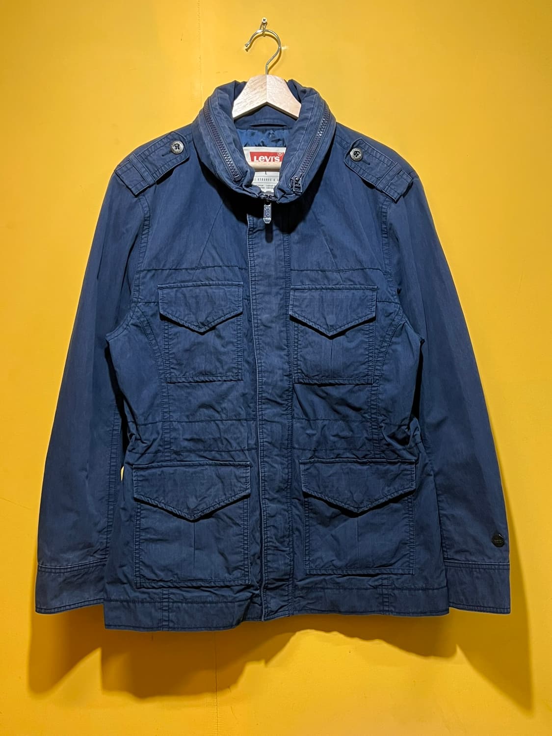 [L] 리바이스 필드 자켓 블루 M65 밀리터리 워크 웨어 상품이미지1