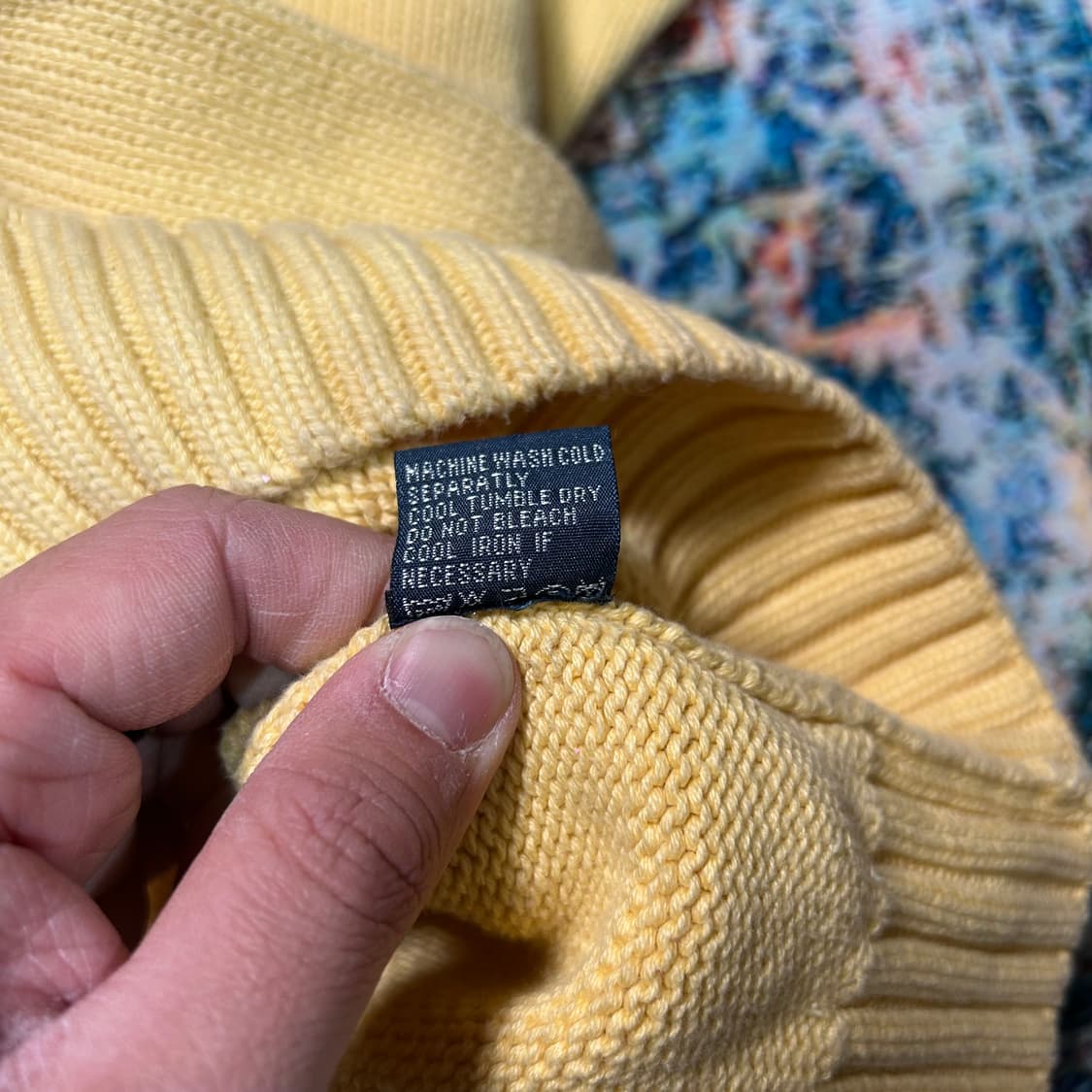 [2XL] 폴로 랄프로렌 포니 자수로고 니트 옐로우 상품이미지4