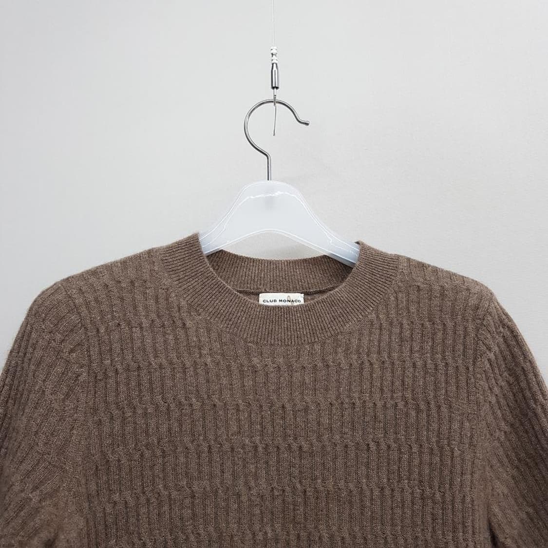클럽모나코 2023 캐시미어 립 니트 XS사이즈 상품이미지3