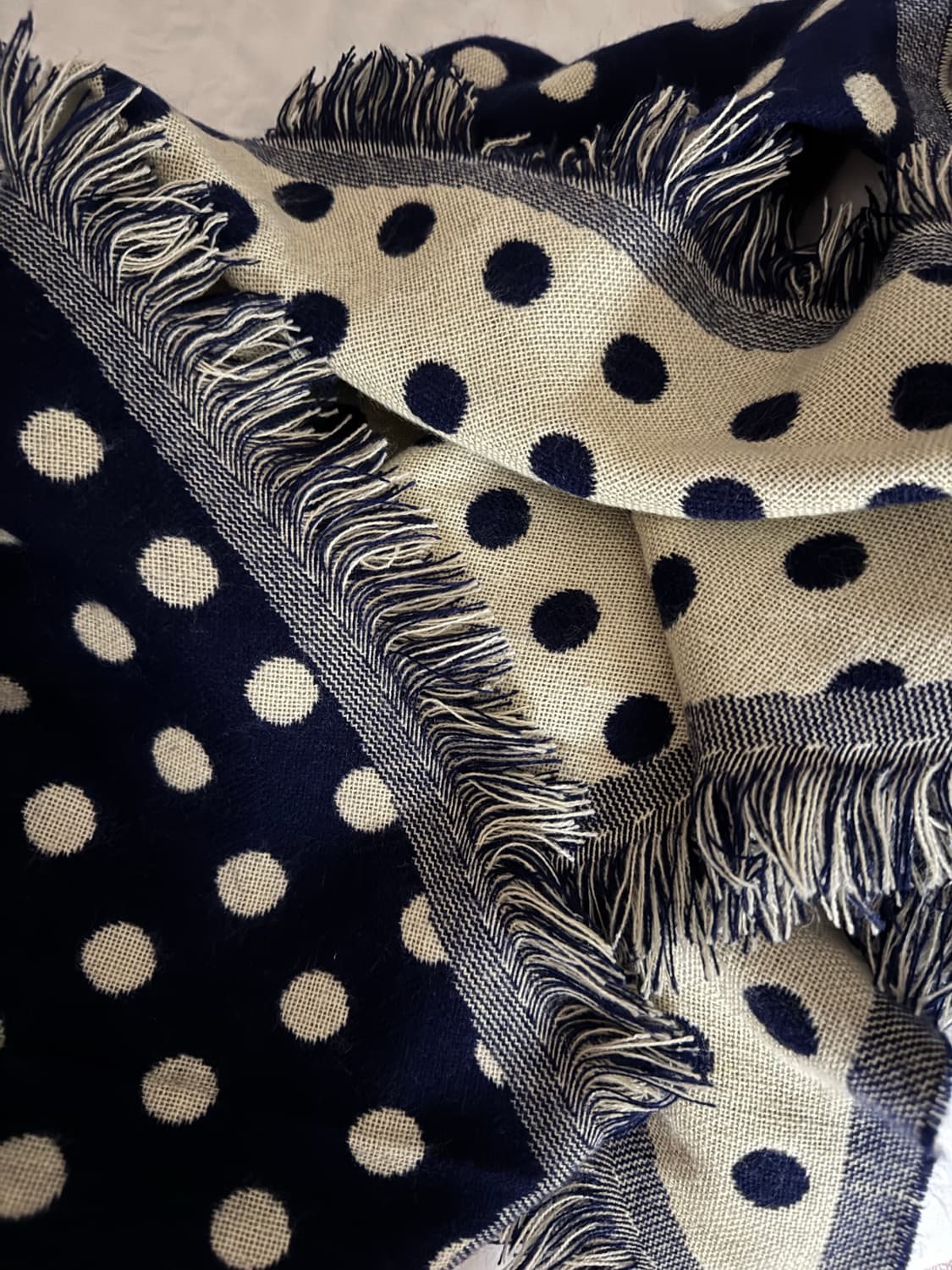 도트 머플러 상품이미지4