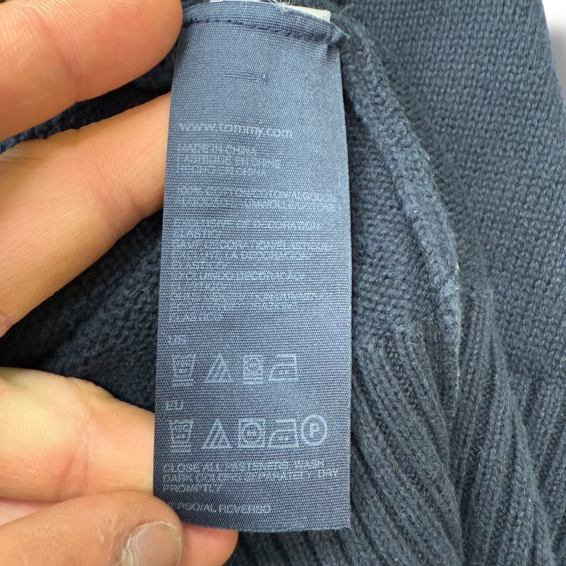 타미힐피거 니트집업 r1933 상품이미지7