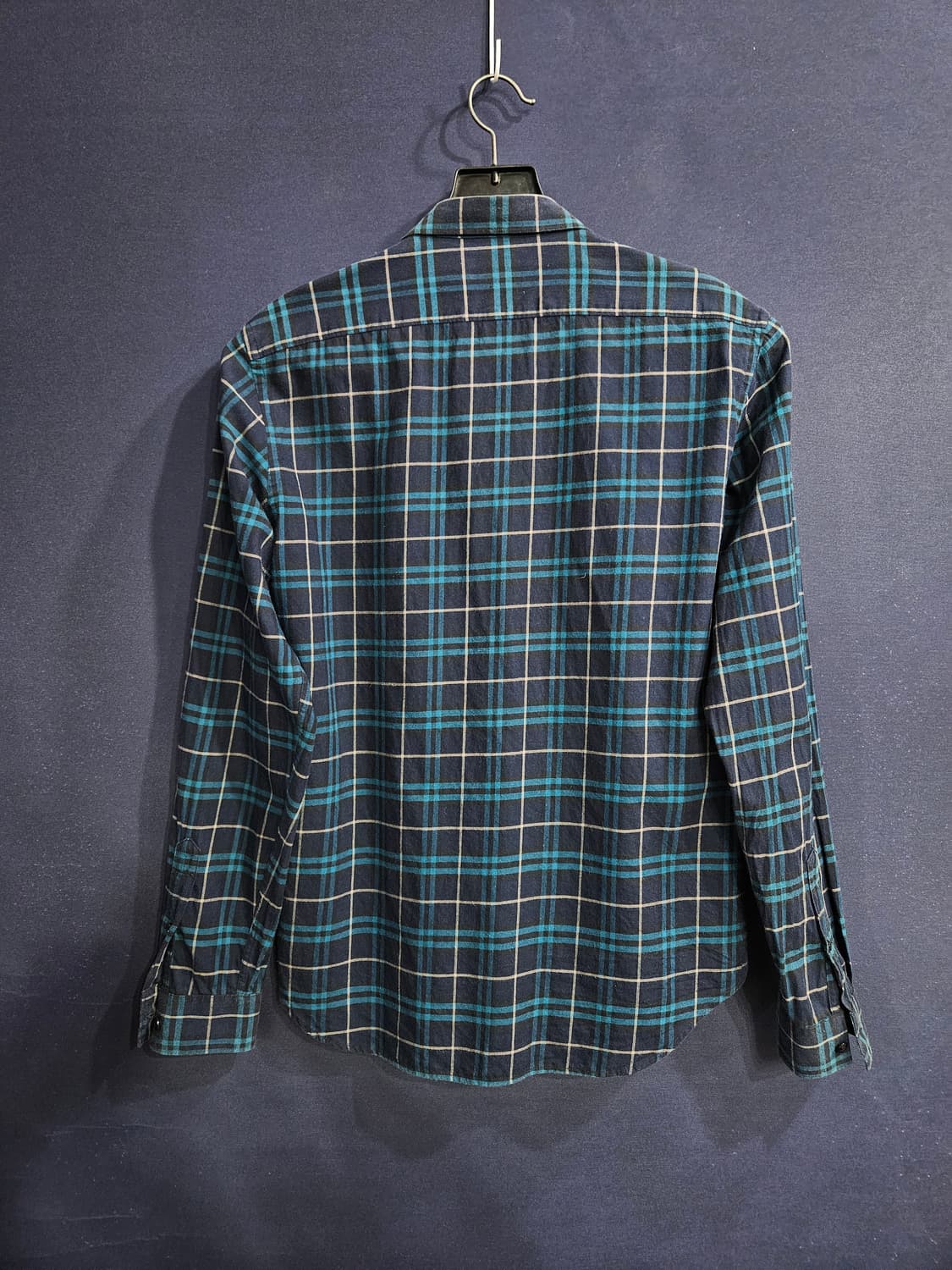 버버리 스트라이프 체크 남성 95 긴팔셔츠  상품이미지2