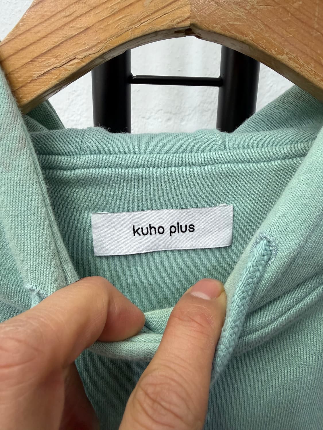 정품) 구호플러스 21ss 후드티 F 상품이미지7