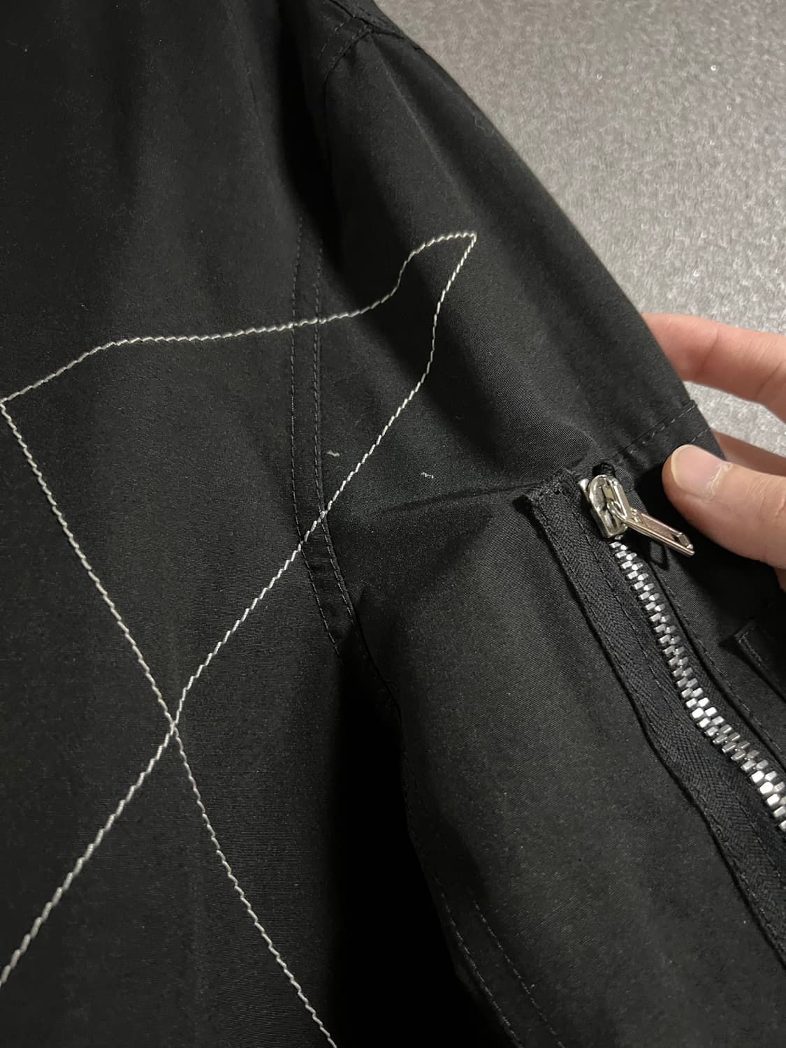 [L] 릭오웬스 다크쉐도우 헥사그램 봄버 상품이미지2