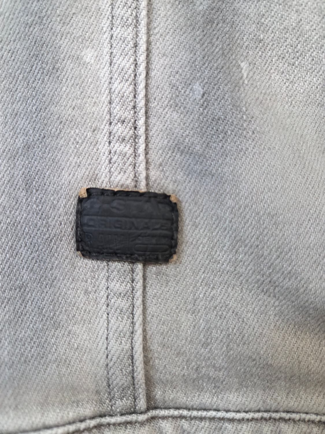 G-Star 로우 그레이 데님 자켓XXS(디피용) 상품이미지5