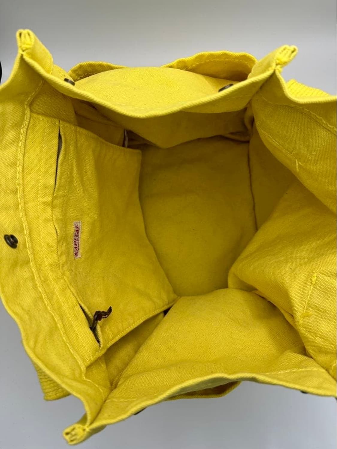 Kapital 캐피탈 옐로우 더플 데님 숄더백 상품이미지2