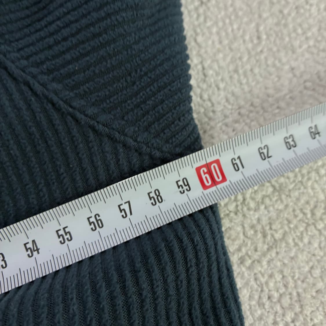 커버낫 하프집업 맨투맨 네이비 m 상품이미지4