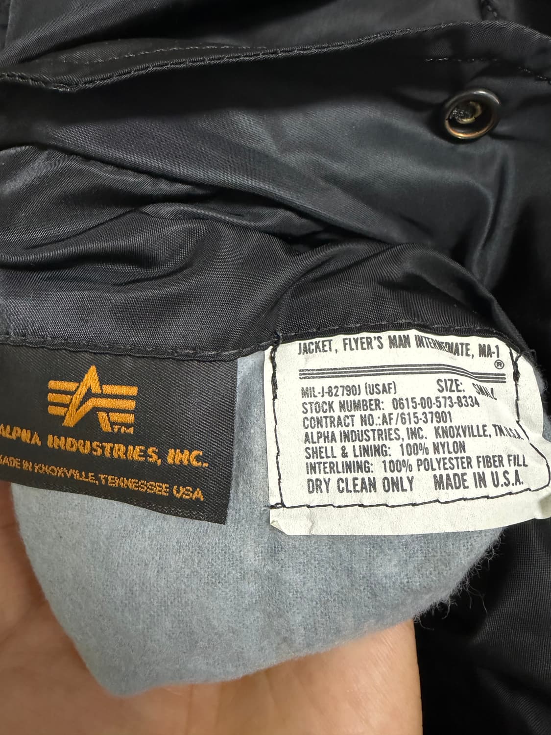 알파인더스트리 ma-1 상품이미지3