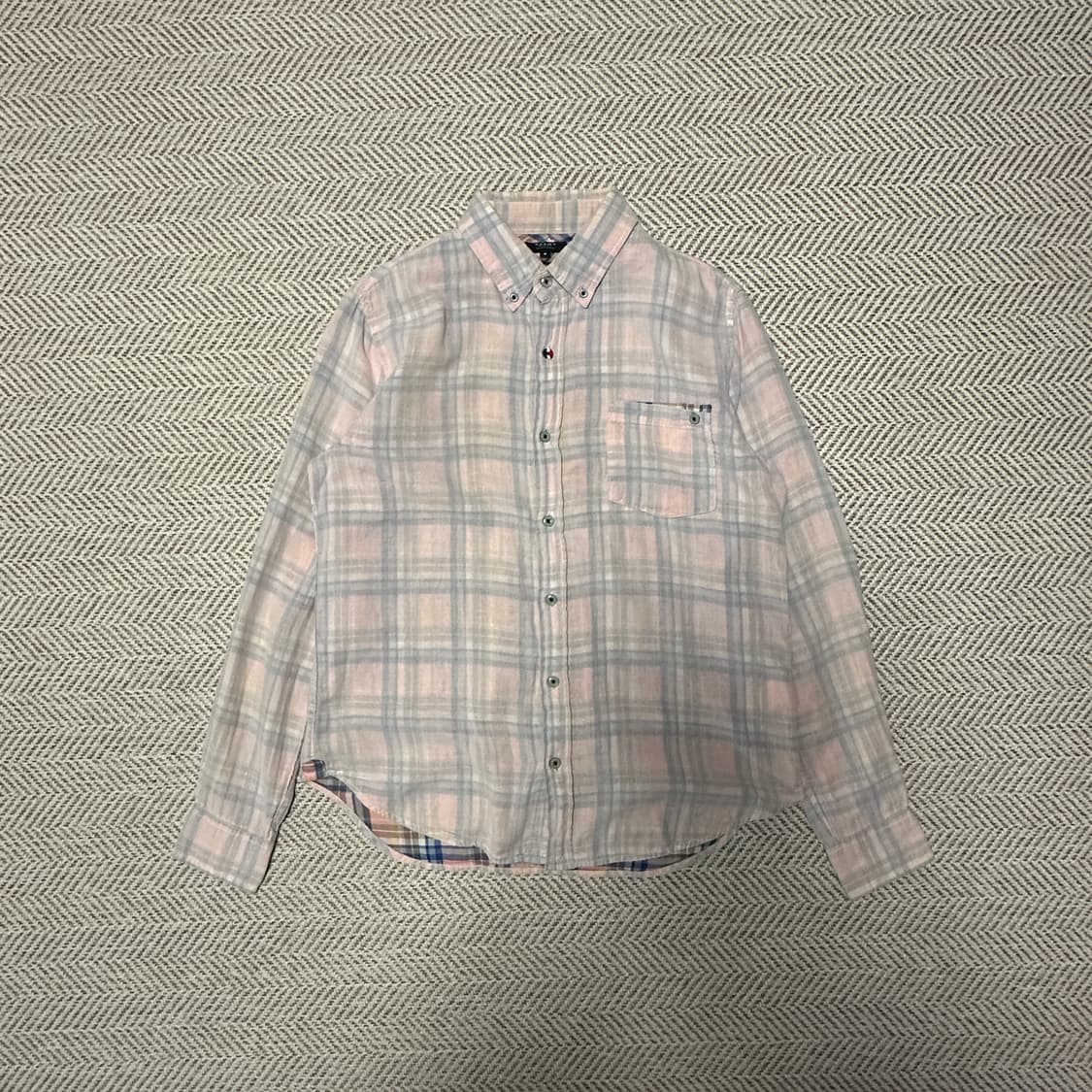 BEAMS check shirt 상품이미지1
