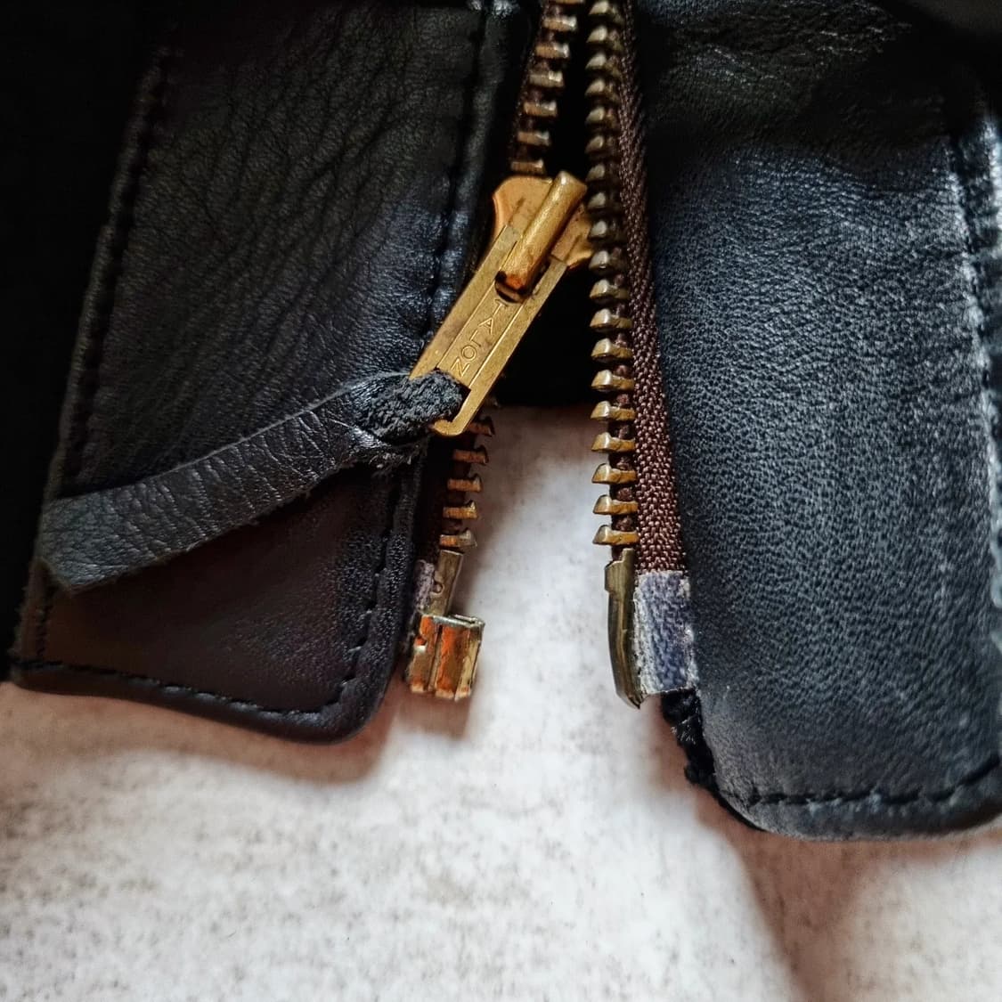 jpn 90s Head Quarter A-2 플라이트 자켓 블랙 42sz 상품이미지5