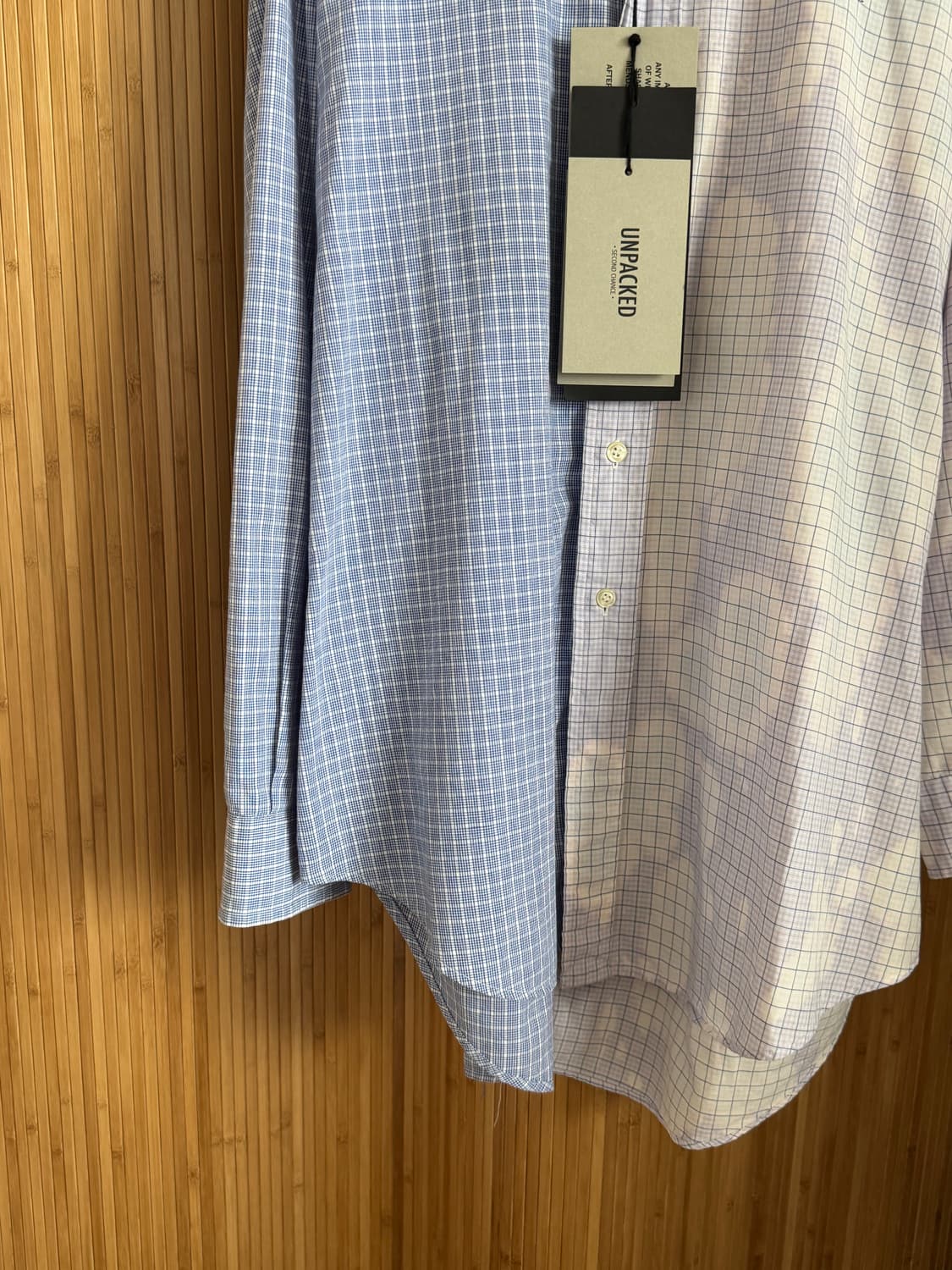 랄프로렌  UNPACKED  리워크 체크 셔츠 [1OF1/희소] 상품이미지5